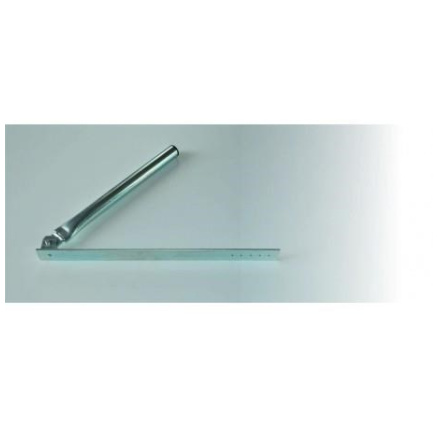 Držák antény pod střešní tašku s náklonem, galvanický zinek, výška 40cm