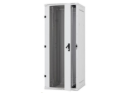 TRITON 19" stojanový 45U/600x600, typ RT, plechové dveře, RAL7035