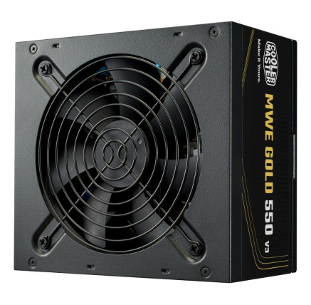 Cooler Master zdroj MWE Gold 550W V3, 120mm, 80+ Gold, ATX 3.1