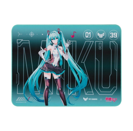ASUS podložka pod myš TUF GAMING P1 Hatsune Miku Edition, 260x360x2mm, textil