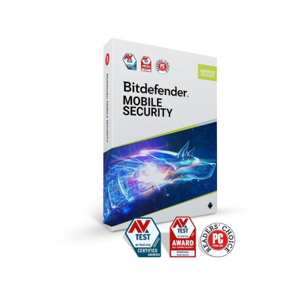 Bitdefender Mobile Security for Android - 1 zařízení na 1 rok- elektronická licence do emailu