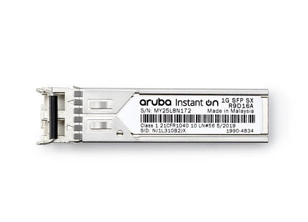 HPE Networking Instant On 1G SFP LC SX 500m OM2 MMF Transceiver
