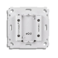 Homematic IP  Napájecí zdroj bateriových komponent 55 mm - 3V, zápustná montáž - HmIP-BPS-2