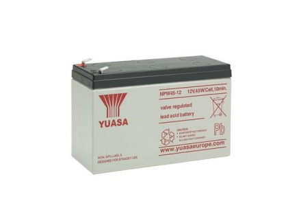 Baterie - YUASA NPW45-12 (12V/9Ah - Faston f2 250), životnost 5let