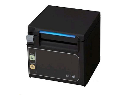 Seiko pokladní tiskárna RP-E11, řezačka, Přední výstup, Ethernet, černá