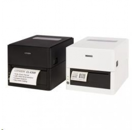 Citizen CL-E300, 8 dots/mm (203 dpi), cutter, USB, RS-232, Ethernet, black Citizen CL-E300, 8 dots/mm (203 dpi), cutter, USB, RS-232, Ethernet, black