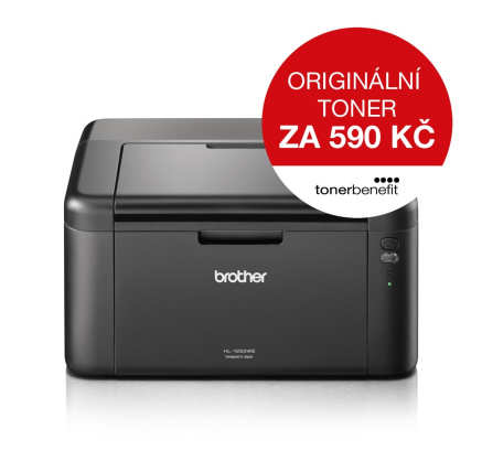 BAZAR - BROTHER tiskárna laserová mono HL-1222WE - A4, USB 2.0, WIFI, 150l - poškozený obal