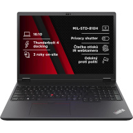 LENOVO NTB ThinkPad/Workstation P16v G2 - Ultra7 155H,16" WUXGA,32GB,1TBSSD,IRcam,W11P