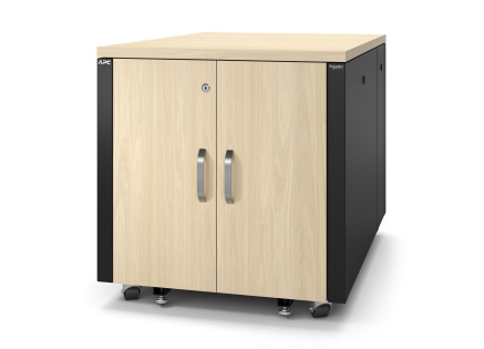 APC NetShelter Soundproof, 12U, Server Rack Enclosure, Maple APC NetShelter Soundproof, 12U, Server Rack Enclosure, Maple