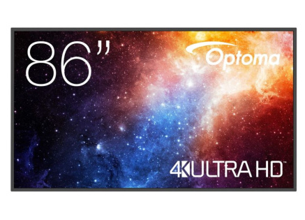 Optoma FPD N3861K 86" - 4K UHD / Android 11 / 450 nits / 4GB RAM / 32GB ROM / 2x 10W speaker Optoma FPD N3861K 86" - 4K UHD / Android 11 / 450 nits / 4GB RAM / 32GB ROM / 2x 10W speaker