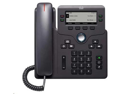 Cisco CP-6841-3PW-CE-K9=, VoIP telefon, 4line, 3,5" LCD, 2x10/100/1000, MPP, adaptér