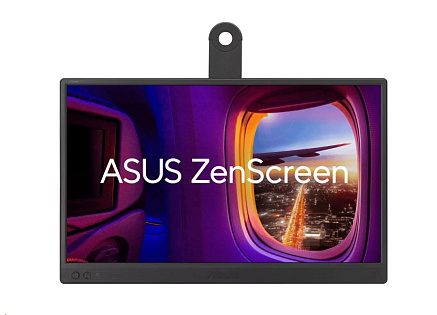 ASUS LCD ZenScreen MB169CK, 15.6" FHD, 250nits, 60Hz, 5ms, USB-C, Mini HDMI, Black