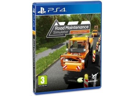 PS4 hra Road Maintenance Simulator