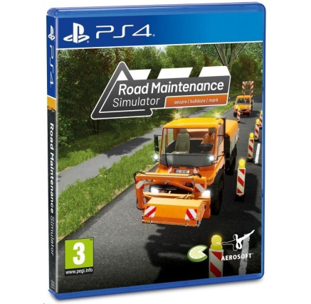 PS4 hra Road Maintenance Simulator PS4 hra Road Maintenance Simulator
