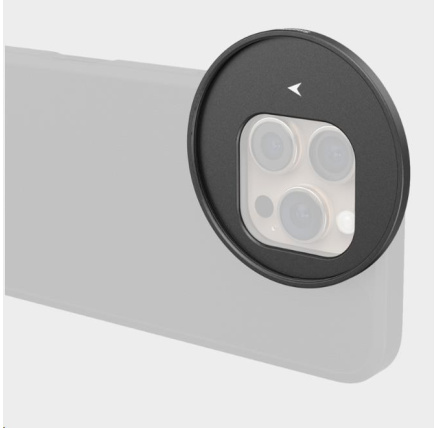 SmallRig 5173 FilMov 67mm Threaded Filter Adapter for iPhone 16 Series