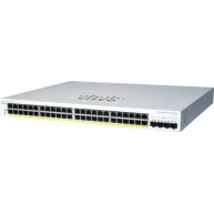 Cisco switch CBS220-48P-4X-UK (48xGbE,4xSFP+,48xPoE+,382W) - REFRESH