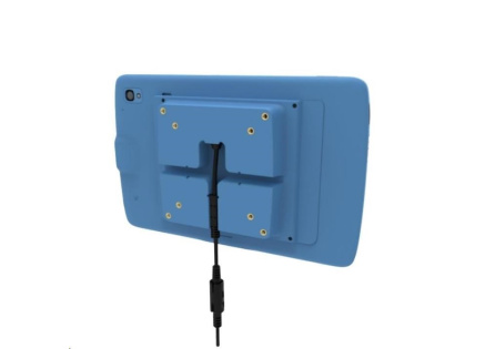 Zebra Expansion Back, Healthcare Plastic, blue