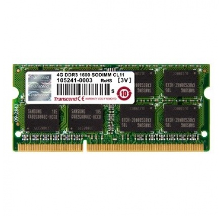 TRANSCEND SODIMM DDR3L 4GB 1866MHz 1Rx8 CL12