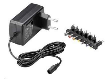 Goobay Univerzální napájecí adaptér 230V/9V-24V max. 24 W a 1,5 A