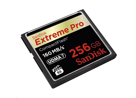 SanDisk Compact Flash 256GB Extreme Pro (160MB/s) VPG 65, UDMA 7
