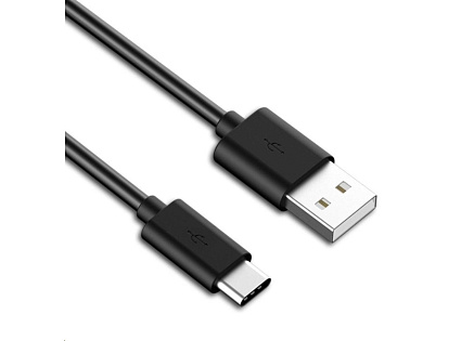 PremiumCord Kabel USB 3.1 C/M - USB 2.0 A/M, rychlé nabíjení proudem 3A, 2m, černá
