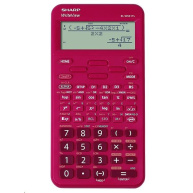 SHARP kalkulačka - ELW531TLBRD - Blister - červená
