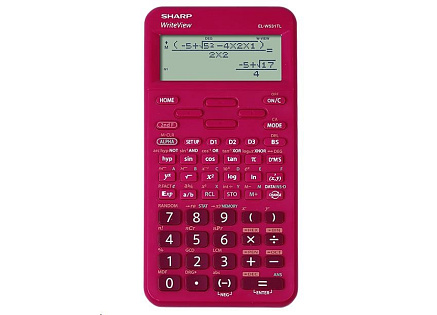 SHARP kalkulačka - ELW531TLBRD - Blister - červená