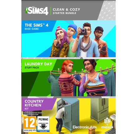 PC hra The Sims 4 Čistý a útulný začátek PC hra The Sims 4 Čistý a útulný začátek