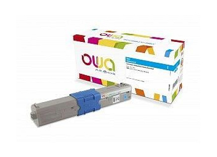OWA Armor toner pro OKI C301, C321, MC332, MC342, 1500p, 44973535, modrá/cyan
