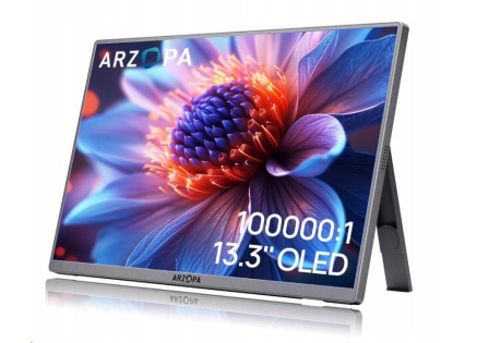Arzopa A3C Pro Portable Monitor 13.3" OLED Full HD 1080p Metal Housing Přenosný monitor + pouzdro