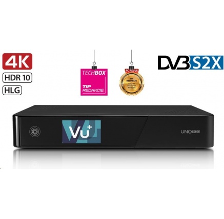 VU+ UNO 4K SE (1x Duálny satelitný FBC tuner DVB-S2X)