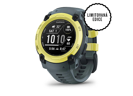 Garmin Instinct E – 40 mm, Electric lime s twilight páskem Garmin Instinct E – 40 mm, Electric lime s twilight páskem