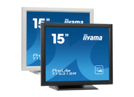 iiyama ProLite T1521MSC-B2, 38.1 cm (15''), Projected Capacitive, 10 TP, kit (USB), black