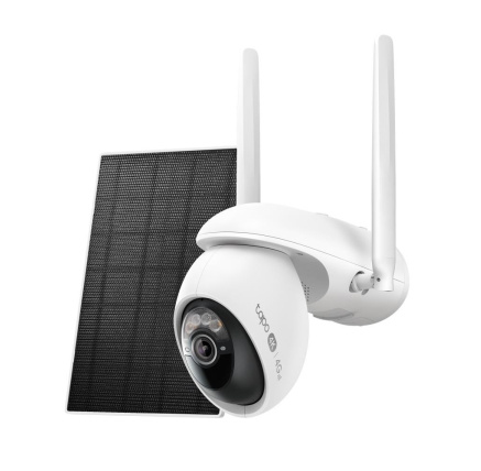 TP-Link Tapo C665G KIT venkovní 4G LTE kamera, solární panel (8MP, 4K, 2168p, IR, 4G LTE, micro SD card, IP65)