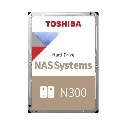 TOSHIBA HDD N300 NAS 4TB, SATA III, 7200 rpm, 128MB cache, 3,5", RETAIL