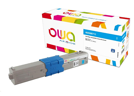 ARMOR toner pro Oki C332, MC363 (46508711), modrá/cyan, 3000 str