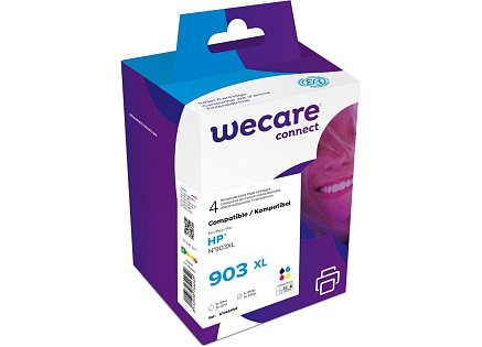 WECARE ARMOR cartridge pro HP Officejet Pro 6960, 6961, 6962, 6963, 6964 (3HZ51AE), černá/black+1C+1M+1Y/HC, 1x30/3x12ml