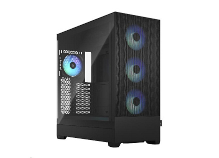 FRACTAL DESIGN skříň Pop XL Air RGB Black TG Clear Tint, 2x USB 3.0, bez zdroje, E-ATX