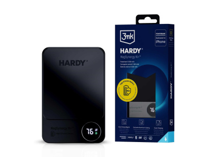 3mk HARDY MagSynergy Ni+ 5,000mAh 22.5W USB 1C1L Black pro Universal