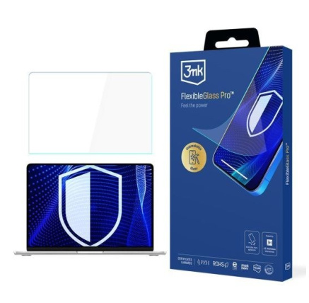 3mk hybridní sklo FlexibleGlass Pro pro Apple MacBook Air 13,6" 2022 M2 3mk hybridní sklo FlexibleGlass Pro pro Apple MacBook Air 13,6" 2022 M2