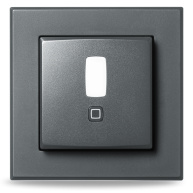 Homematic IP  PIR detektor pohybu -  pro 55 mm rámeček, vnitřní, antracit - HmIP-SMI55-A