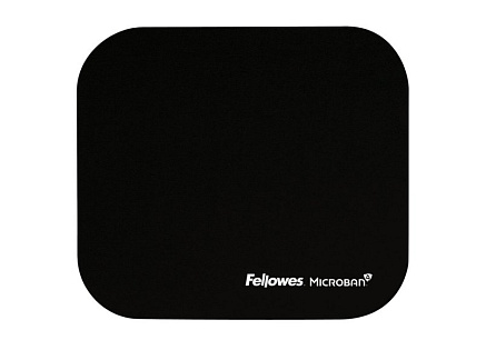 Podložka pod myš Fellowes Microban černá Podložka pod myš Fellowes Microban černá