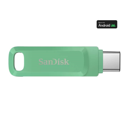 SanDisk Flash Disk 512GB Ultra Dual Drive Go, USB-C 3.2, zelená