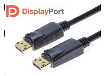 PREMIUMCORD DisplayPort 1.2 přípojný kabel M/M, zlacené konektory, 5m PREMIUMCORD DisplayPort 1.2 přípojný kabel M/M, zlacené konektory, 5m