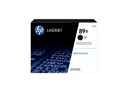 HP 89Y Black LaserJet Toner Cartridge (20,000 pages)