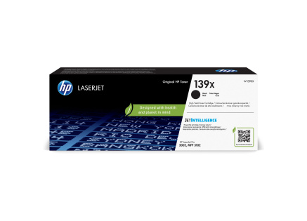HP 139X High Yield Black Original LaserJet Toner Cartridge (4,000 pages)