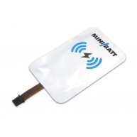 MiniBatt ReceiverCard - Qi nabíjecí samolepka micro USB A