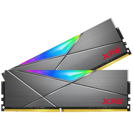 ADATA XPG DIMM DDR4 16GB (Kit of 2) 3200MHz CL16, Spectrix D50 RGB, Šedá