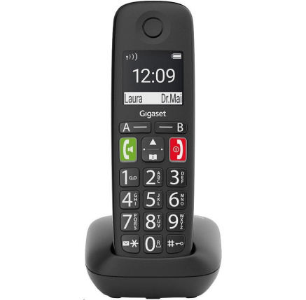 BAZAR - Gigaset E290 černý - Rozbaleno (Komplet) BAZAR - Gigaset E290 černý - Rozbaleno (Komplet)