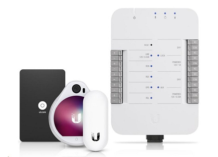 UBNT UniFi Access Starter Kit [4x 10/100/1000, 802.3bt, 3xPoE-Out, PoE-In]